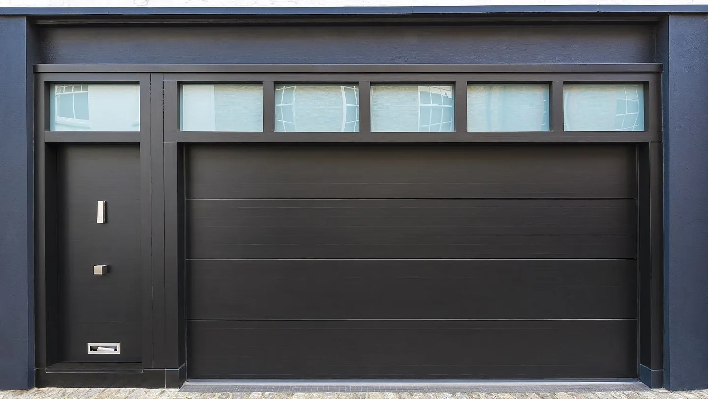 A sectional door